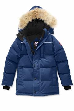Chamarras Canada Goose Niños México - Eakin Abrigos Azules ES6817594